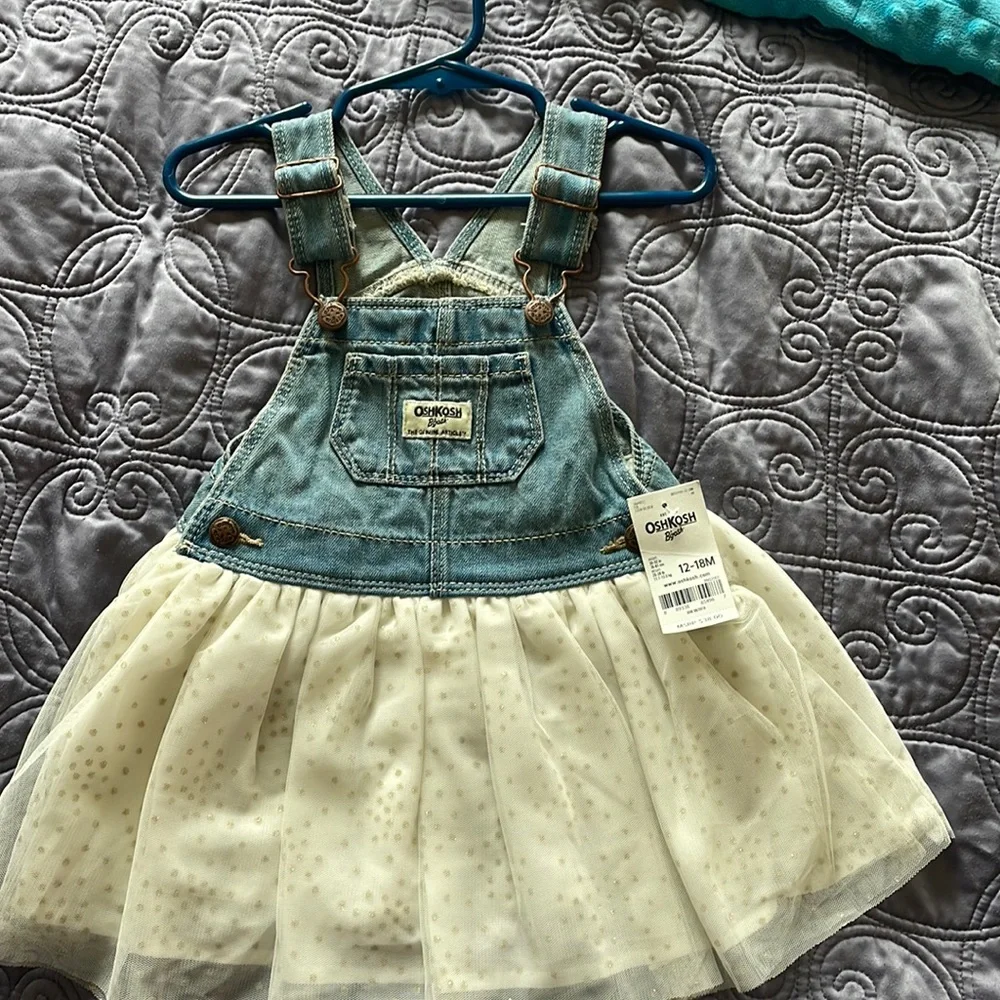 Oshkosh Skirtall 12-18m NWT - Picture 1 of 1